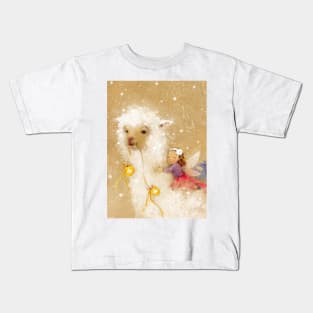 Alpaca and fairy Kids T-Shirt